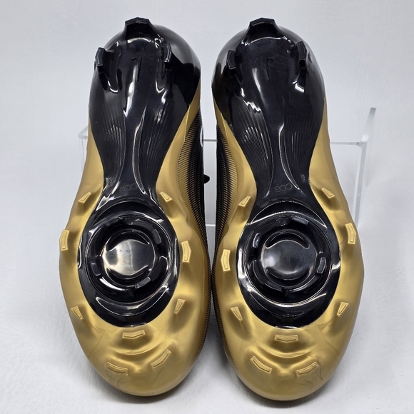 Nike Vapor Speed 3 Black Gold Football Cleats FB3303-003 Mens Size 8 New main image 7
